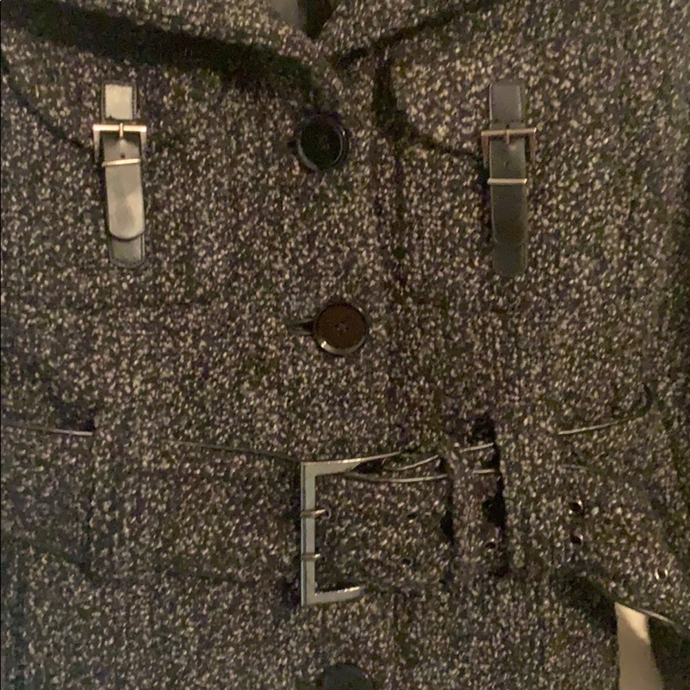 Zara Tweed Coat - Picture 2 of 6